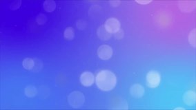 Bokeh Lights on Shifting Blue Purple Gradient 4K Loop features a purple to blue shifting gradient background with defocused bokeh lights moving and morphing in a loop. - Powered by Shutterstock - Get 15% off with code: PIKWIZARD15