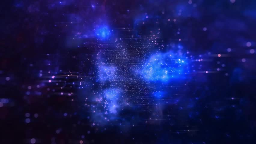 4k Blue Galaxy Haze Motion Background
