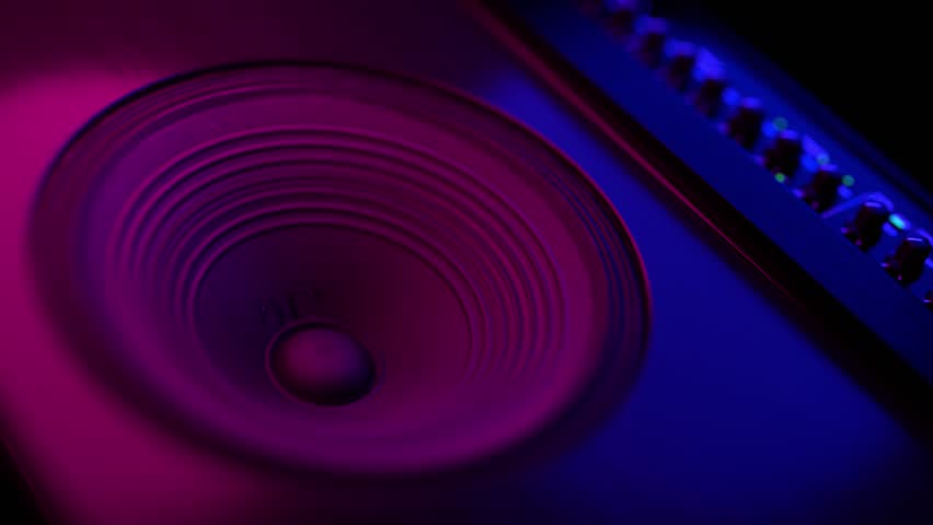 speaker system, active diffuser, background for music