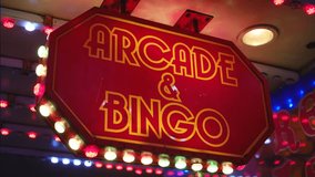 Looping Arcade And Bingo Flashing Sign - Powered by Shutterstock - Get 15% off with code: PIKWIZARD15
