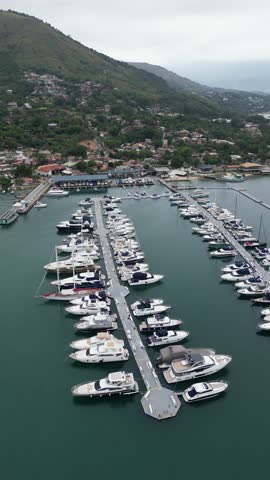 Aerial View of Ilhabela, Brazil
