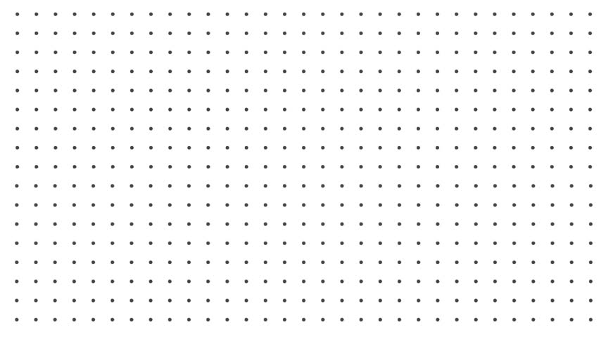 Black dots on white background. Diagonal Waves Loop Animation. Futuristic, dynamic visual effect. Ideal for tech, sci-fi, corporate, and modern motion graphics.Diagonal wave motion, white dots pattern