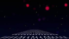 DNA strand with binary coding, processing scientific data in animation style. Biotechnology, genetics, bioinformatics, digital, code, technology - Powered by Shutterstock - Get 15% off with code: PIKWIZARD15