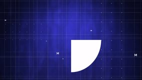 Animation of pie chart with math equations on blue grid in school setting. Analytics, statistics, mathematics, education, data, geometric - Powered by Shutterstock - Get 15% off with code: PIKWIZARD15