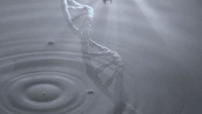 Creating ripples and splash, water droplet in slow motion animation. Liquid, fluid - Powered by Shutterstock - Get 15% off with code: PIKWIZARD15