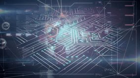 Digital security concept with futuristic padlock and circuit board background design. Cybersecurity, encryption, technology, protection, data, network - Powered by Shutterstock - Get 15% off with code: PIKWIZARD15