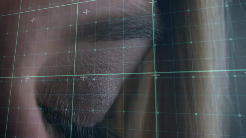 Digital interface and world map animation overlaying human eye with data points. Technology, innovation, cybersecurity, network, futuristic, connectivity - Powered by Shutterstock - Get 15% off with code: PIKWIZARD15