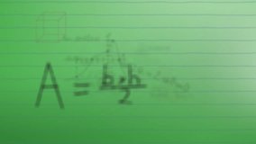 In school, animation of mathematical formula with colorful doodles and symbols. Education, mathematics, learning, creativity, teaching, visualization - Powered by Shutterstock - Get 15% off with code: PIKWIZARD15