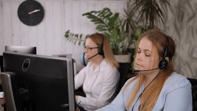 Portrait of an angry annoyed woman in a tech support office, she is talking on a headset with a harmful disgruntled customer. Problems while working in a call center.  - Powered by Shutterstock - Get 15% off with code: PIKWIZARD15