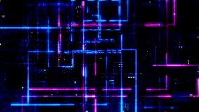 Animation of networks, data processing over computer circuit board. Animated Circuit lines on black background. Technology and electronics concept. - Powered by Shutterstock - Get 15% off with code: PIKWIZARD15