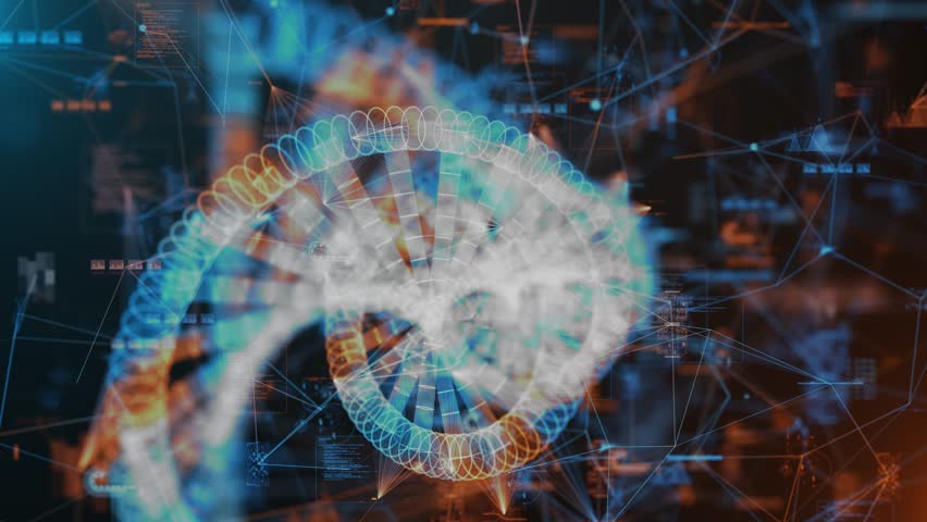 Genetic Research DNA Strands Evolutionary Genome Code Mapping