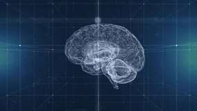 Artificial intelligence AI brain animation backgrounds, big data flow analysis, concepts. Robotic system. Intellectual programming of future human. digital network deep learning modern technologies - Powered by Shutterstock - Get 15% off with code: PIKWIZARD15