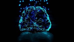 Artificial intelligence AI brain animation backgrounds, big data flow analysis, concepts. Robotic system. Intellectual programming of future human. digital network deep learning modern technologies - Powered by Shutterstock - Get 15% off with code: PIKWIZARD15