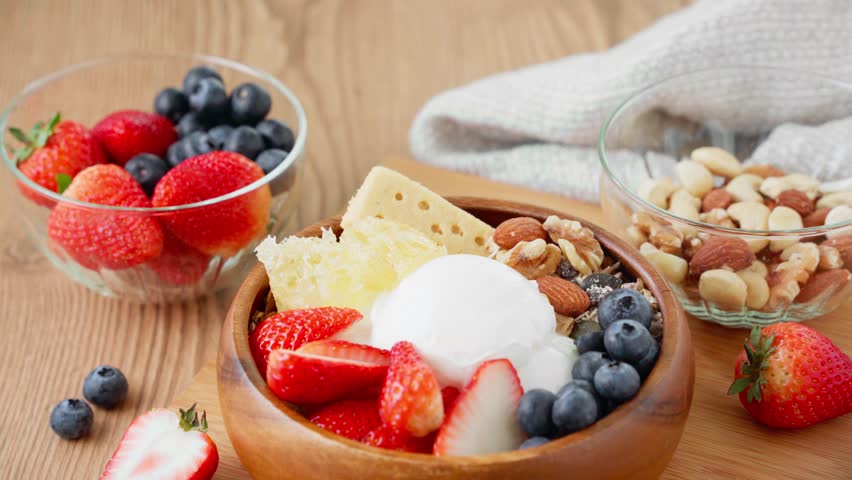 Greek Yogurt and Fruit Breakfast Bowl - Healthy and Nutritious Morning Meal