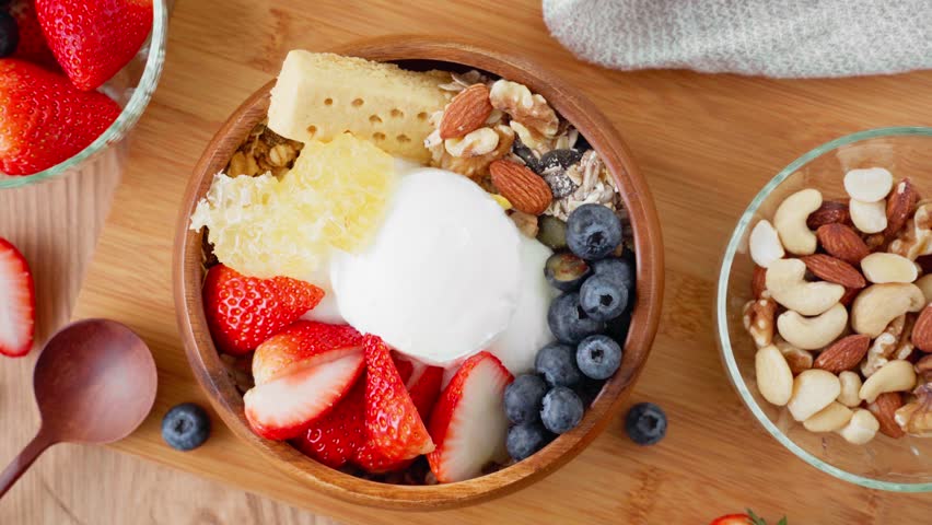 Greek Yogurt and Fruit Breakfast Bowl - Healthy and Nutritious Morning Meal