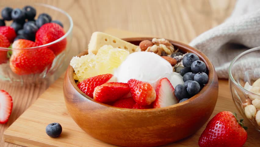 Greek Yogurt and Fruit Breakfast Bowl - Healthy and Nutritious Morning Meal