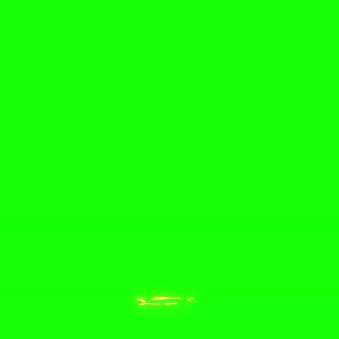 lava bubbles flame green mat UHD 4k footage 3d animation