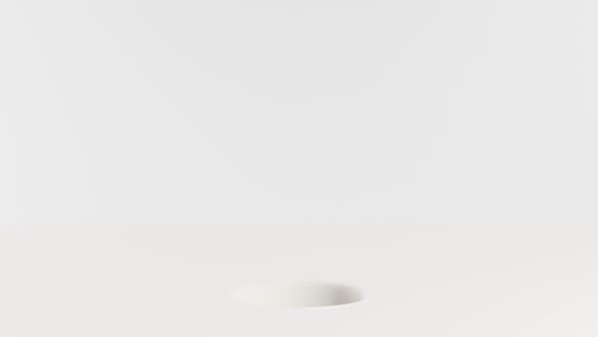 3D animation of an exclamation mark popping out of a hole