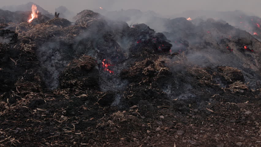 Greenhouse gas emissions from agricultural residue burning have increased in southeast asia.