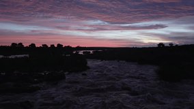 Landscape: Dark purple dawn sunrise over Sabi River in South Africa - Powered by Shutterstock - Get 15% off with code: PIKWIZARD15