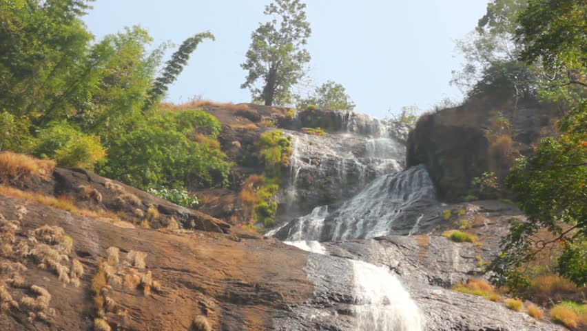 waterfall in Kerala state India