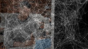 In office, people working with cloud computing and digital network animation. Technology, innovation, business, teamwork, meeting, digital transformation - Powered by Shutterstock - Get 15% off with code: PIKWIZARD15