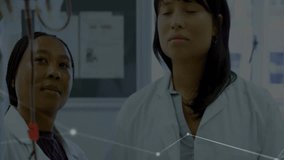 Network of connections and data processing animation over person using smartphone. Technology, connectivity, communication, digital, networking, futuristic - Powered by Shutterstock - Get 15% off with code: PIKWIZARD15