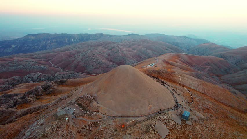 Sunset over the Majestic Summit of Mount Nemrut