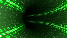 Green Binary Code Tunnel - 4K Data Stream Motion Background - Powered by Shutterstock - Get 15% off with code: PIKWIZARD15