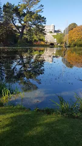 Beautiful outdoor scenery with mountains and trees.
