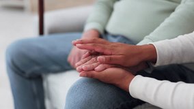 Focus on the hands of a young lady supporting an old man - Mental health concept - Powered by Shutterstock - Get 15% off with code: PIKWIZARD15