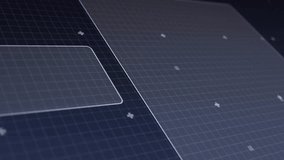 Animation of neon game controller with digital interface and futuristic graphs. Gaming, virtual, graphics, technology, electronic, cyber - Powered by Shutterstock - Get 15% off with code: PIKWIZARD15