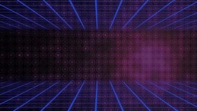 Glowing retro animation with WOW text in vibrant neon pink and blue grid. colorful, digital, futuristic - Powered by Shutterstock - Get 15% off with code: PIKWIZARD15