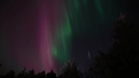 Aurora Borealis In The Sky Of Hveragerdi Town In Iceland At Night. - timelapse shot - Powered by Shutterstock - Get 15% off with code: PIKWIZARD15