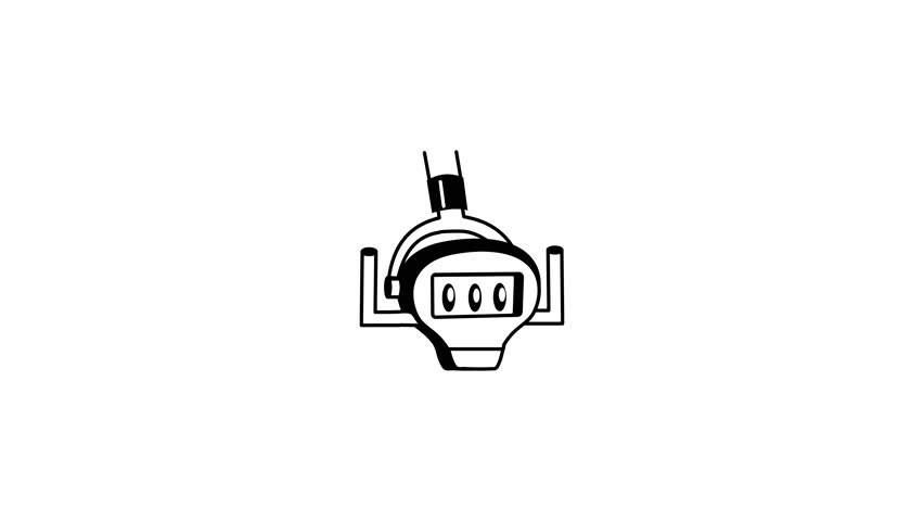 A hand drawn animated icon of clinic light 
