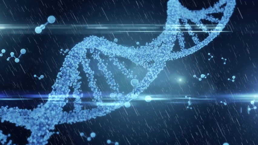 DNA strand processing scientific data with binary coding in animation. Biotechnology, genetics, bioinformatics, genome, molecular, research - Powered by Shutterstock - Get 15% off with code: PIKWIZARD15