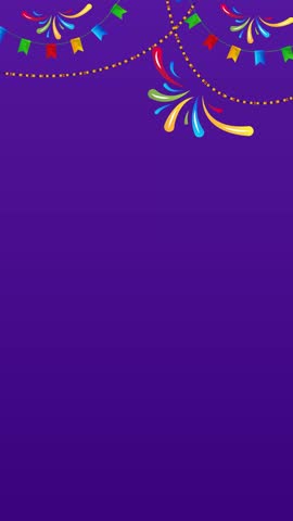 Cinco de Mayo Mexican Festival Animated Vertical Background
