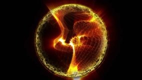 Abstraction of cosmic energy. Neon sphere filled with mobile plasma energy emits light, creating a unique atmosphere of space.
 - Powered by Shutterstock - Get 15% off with code: PIKWIZARD15