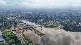 Aerial video over Abidjan Ivory Coast in the evening - Powered by Shutterstock - Get 15% off with code: PIKWIZARD15