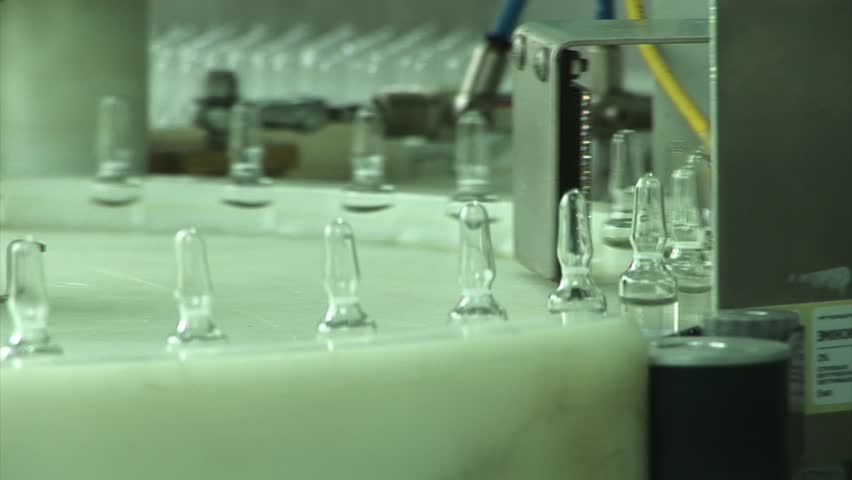 Automatic production of medicines in ampoules
