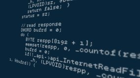 Animation of colorful geometric shapes overlaying programming code in school setting. Technology, coding, education, digital, abstract, design - Powered by Shutterstock - Get 15% off with code: PIKWIZARD15