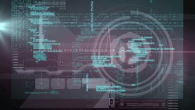 Animation of digital interface showing data and network in school technology class. innovation, education, connection, classroom, futuristic, interactive - Powered by Shutterstock - Get 15% off with code: PIKWIZARD15