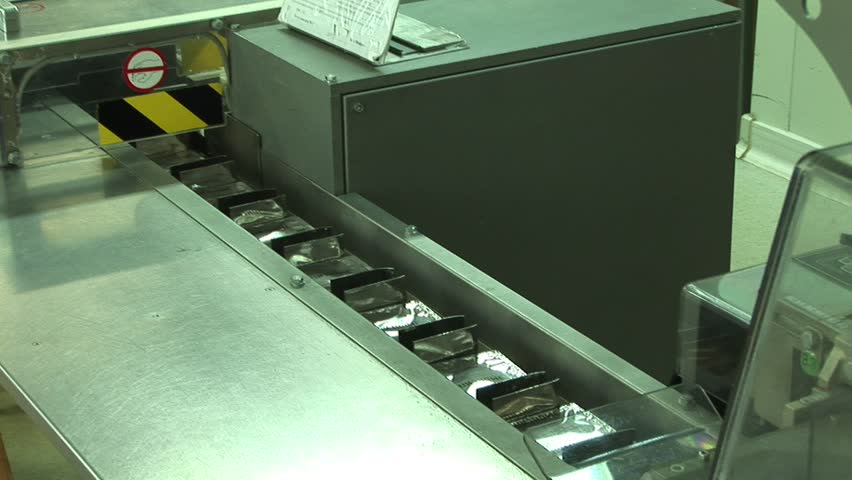 The conveyor system of the production of medicines