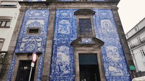 Religious mosaic design on Porto building with stained glass - Powered by Shutterstock - Get 15% off with code: PIKWIZARD15