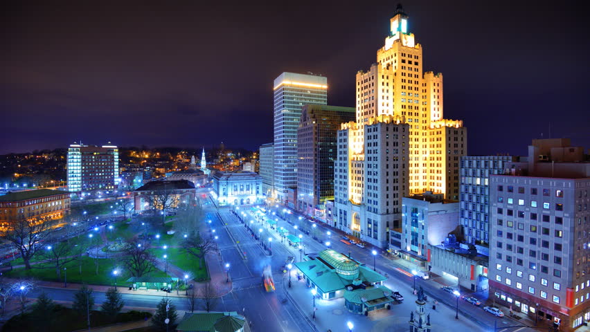 Downtown Providence, Rhode Island, USA.