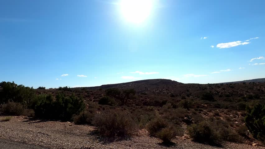Utah Driving 1262 Arches Moab red rock desert