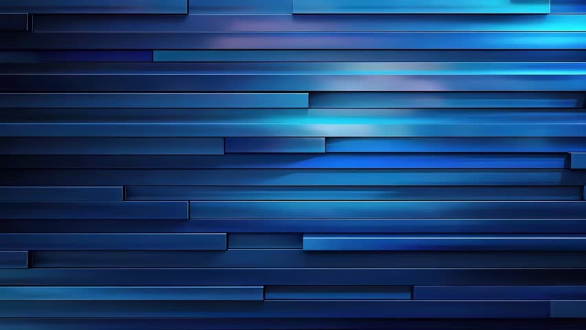 Abstract diagonal light streaks blue stripe