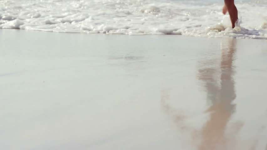 Feet running on beach with mathematical equations and glowing particles animation. Exercise, motion, sand, fitness, digital, mathematics - Powered by Shutterstock - Get 15% off with code: PIKWIZARD15