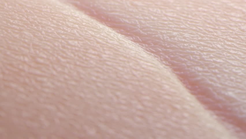 Skin wrinkles and sags, deep cells age and dry out, no longer rejuvenated, dull and dehydrated skin, concept of skin care beauty solutions. Cosmetic ads, 3d animation.