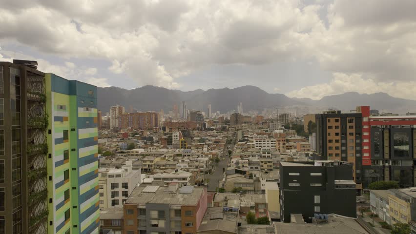 Drone Bogota, Capital de Colombia 